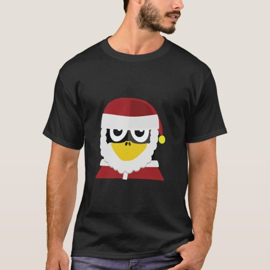 T-shirt Père Noël Penguin (Devant)