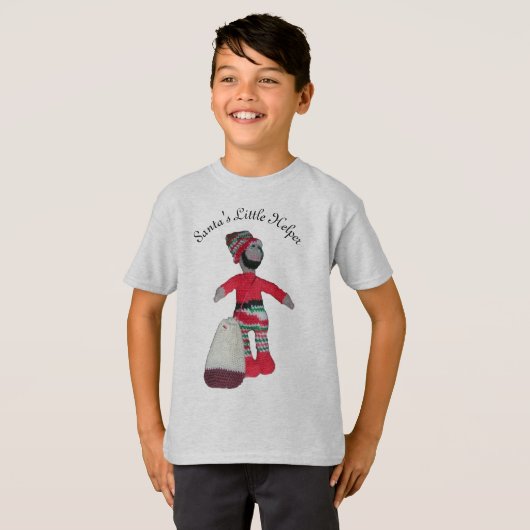T-Shirt - Père Noël Petit Helper (Devant entier)