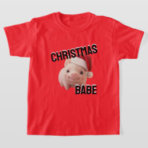 Père Noël Piggy Shirt