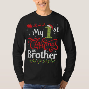 T-shirt Père Noël _ Reindeer Noel Costume Mon 1er Noël Com