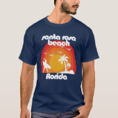 T-shirt Père Noël Rosa Beach, Floride (Devant)