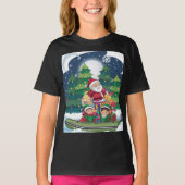 T-shirt "Père Noël’s Magical Boat Ride" (Devant)