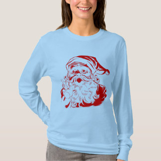 T-shirt Père Noël Sleigh Ride
