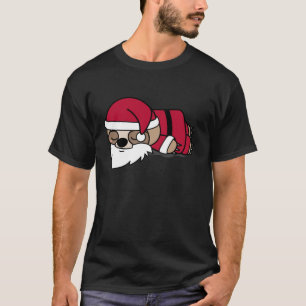 T-shirt Père Noël Sloth à la veille de Noël