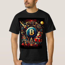 T-shirt Père Noël Tech Crypto Christmas