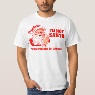 T-shirt Père Noël vintage, se reposent sur le recouvreme