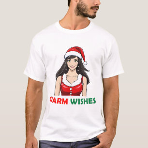 T-shirt Père Noël Warm Woman