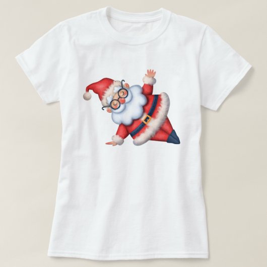 T-shirt Père Noël Zen Christmas (Design devant)