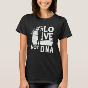 T-shirt Père Par L'Amour Pas L'Adn Fils Fille Stepdad F
