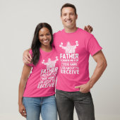 T-shirt Père Pardonnez-Moi Ces Gains Jésus Poids entraînem (Unisexe)