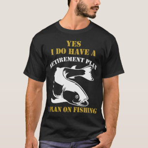 T-shirt Père Partenaire de pêche Mon ami de pêche m'appell
