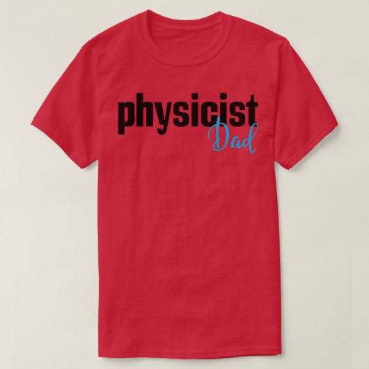 T-shirt Père physicien (Design devant)