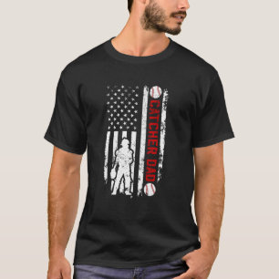 T-shirt Père receveur de baseball d'un père receveur de ba