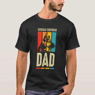 T-shirt Père Shepherd Allemand Hommes 4