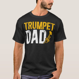 T-shirt Père Trompette D'un Père Joueur De Trompette Tromp
