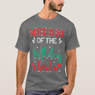 T-shirt PèreInLaw De L'Anniversaire Fille Fraise Thématiqu