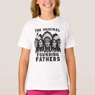 T-shirt Pères fondateurs Amérindiens