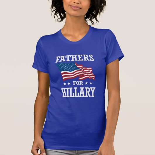 T-SHIRT PÈRES POUR LA HILLARY (Devant)