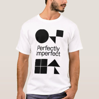 T-shirt Perfectly Imperfect - Geometric Harmony
