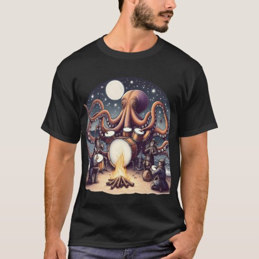T-shirt Performance aquatique percussive (Devant)