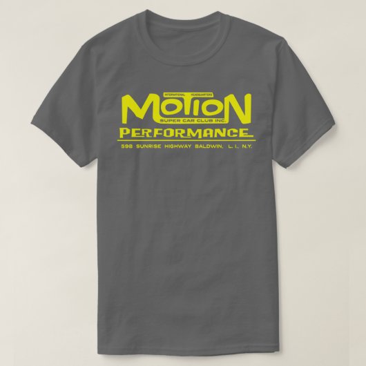 T-shirt Performance du mouvement Sunrise Highway Baldwin (Design devant)