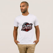 T-Shirt Performance Pneu de Course Pure Speed pour (Devant entier)