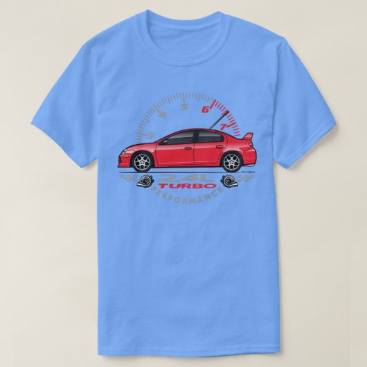 T-shirt Performance rouge (Design devant)