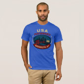 T-shirt Performance USA Brooklyn (Devant entier)