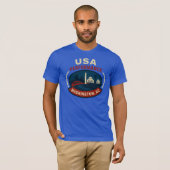 T-shirt Performance USA DC (Devant entier)