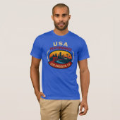 T-shirt Performance USA LA (Devant entier)