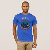 T-shirt Performance USA Raleigh (Devant entier)