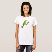 T-shirt Perico verde del trópico (Devant entier)