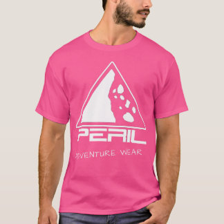 T-shirt Peril Mountain Logo Camping Randonnée Cadeau Avent