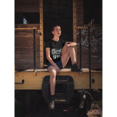 T-shirt Période de questions et réponses après que j'ai pa