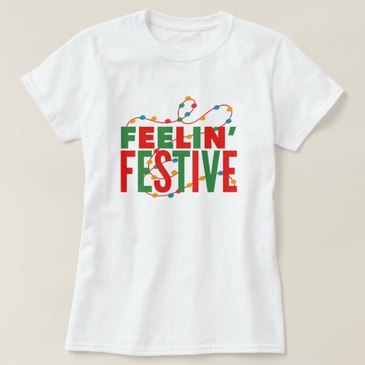T-shirt Période des Fêtes de fin d'année (Design devant)