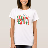 T-shirt Période des Fêtes de fin d'année (Devant)