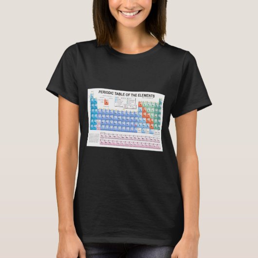 T-shirt Periodic Table Of Elements Fully Updated _1 (Devant)