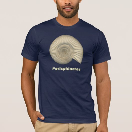 T-shirt Perisphinctes Ammonite (Devant)