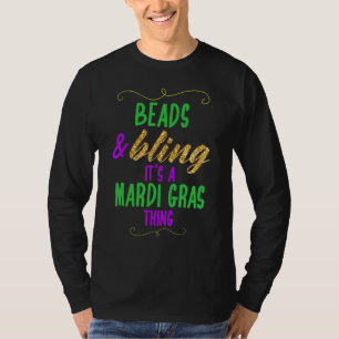 T-shirt Perles & Bling C'est un Cool Mardi Gras Thing 10