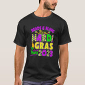T-shirt Perles & Bling C'est un Mardi Gras Thing Mask perl (Devant)