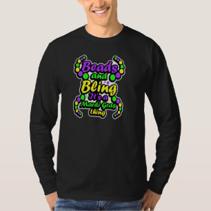 T-shirt Perles De Costume De Fête Et Le Bling C'Est Un Mar