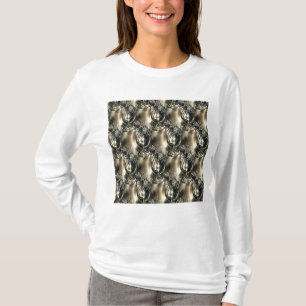 T-shirt Perles dorées
