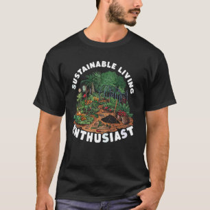 T-shirt Permaculée Agricole Jardinage Urbain Fa