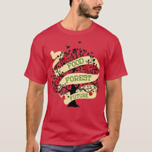 T-shirt Permaculée Forêt de verger Gardener