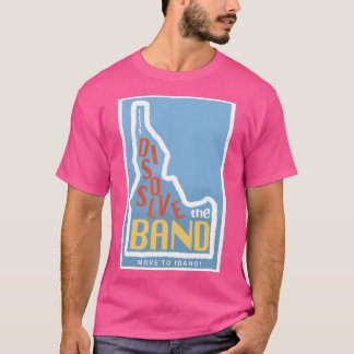 T-shirt permet de dissoudre le mouvement vers l'idaho