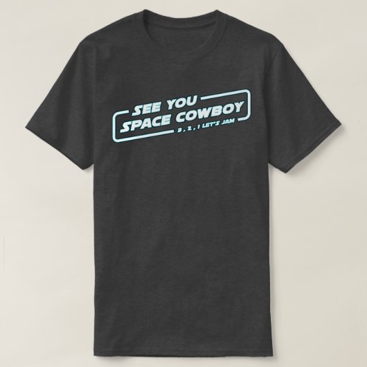 T-shirt Permet De Jam Dans L'Espace (Design devant)