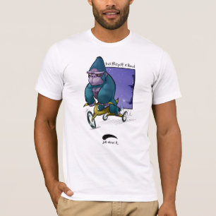 T-shirt Permettez-juste lui la singe Tric