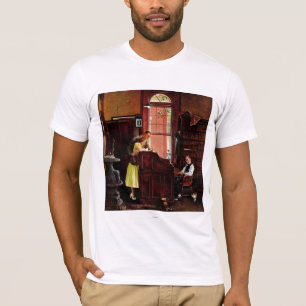 T-shirt Permis de mariage par Norman Rockwell
