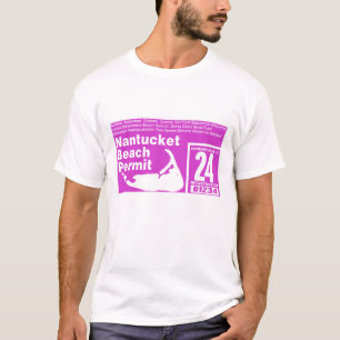 T-shirt Permis de plage de Nantucket 2024
