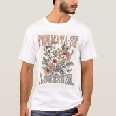 T-shirt Permita-se Florescer - Fleur avec Grace Tee (Devant)